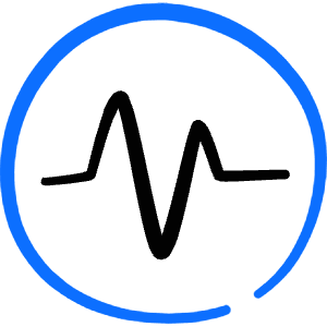 Stats Line Graph Circle Icon from Freehand Duotone - Free Set