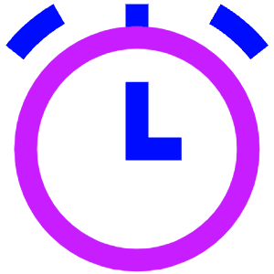 Stopwatch Icon from Sharp Neon - Free Set