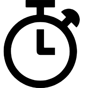 Stopwatch Timer Icon from Nova Line - Free Set