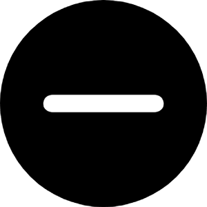 Subtract Circle Icon from Ultimate Bold - Free Set
