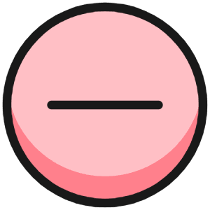 Subtract Circle Icon from Ultimate Colors - Free Set