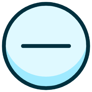 Subtract Circle Icon from Ultimate Duotone - Free Set