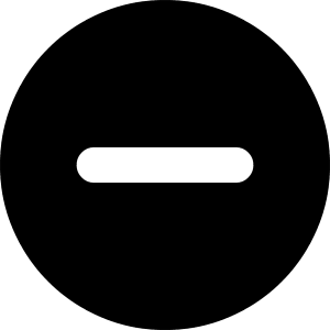 Subtract Circle Icon from Core Solid - Free Set