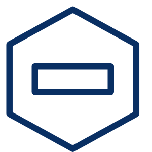 Subtract Hexagon 2 Icon from Cyber Line - Free Set
