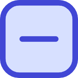 Subtract Square Icon from Core Duo - Free Set
