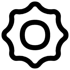 Sun Icon from Flex Line - Free Set