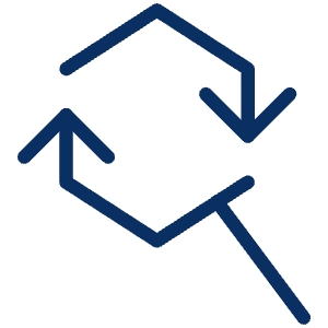 Synchronize Find Search Icon from Cyber Duotone - Free Set