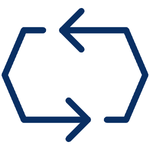 Synchronize Loop Icon from Cyber Duotone - Free Set