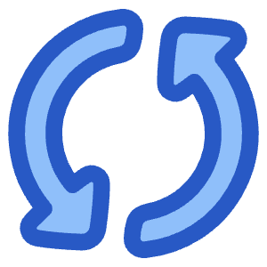 Synchronize Icon from Plump Duo - Free Set