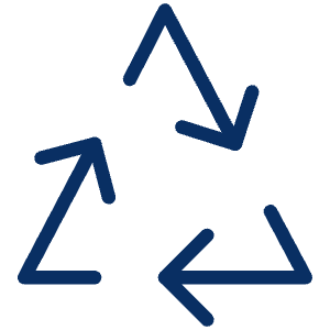 Synchronize Triangle Icon from Cyber Duotone - Free Set