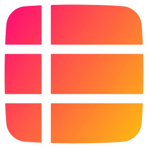 Table Icon from Plump Gradient - Free Set