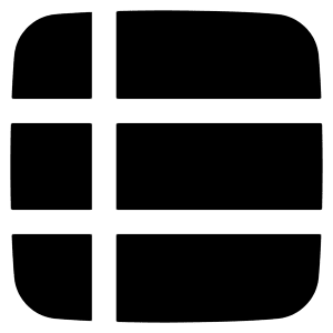 Table Icon from Plump Solid - Free Set