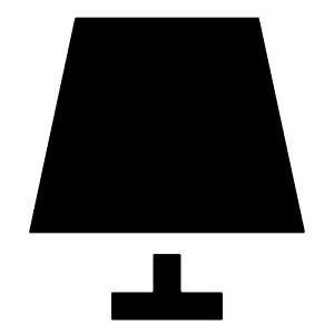 Table Lamp 2 Icon from Sharp Solid - Free Set