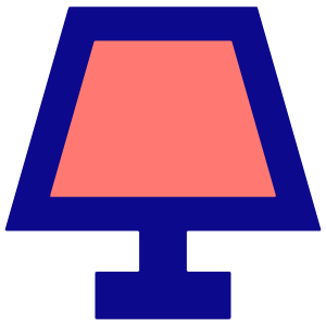 Table Lamp 2 Icon from Sharp Pop - Free Set