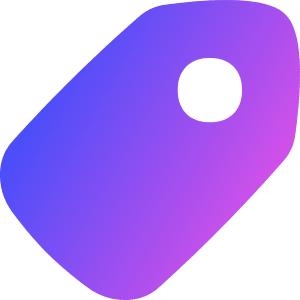 Tag Icon from Flex Gradient - Free Set
