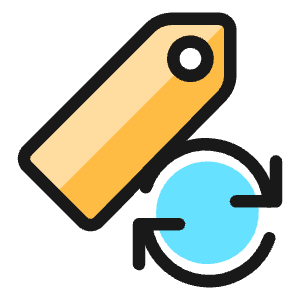 Tags Refresh Icon from Ultimate Colors - Free Set