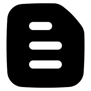 Text File Icon from Flex Solid - Free Set