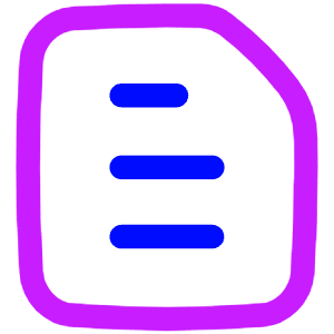 Text File Icon from Flex Neon - Free Set
