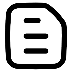 Text File Icon from Flex Line - Free Set