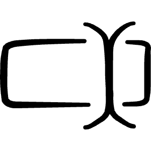 Text Formating Input Icon from Freehand Line - Free Set