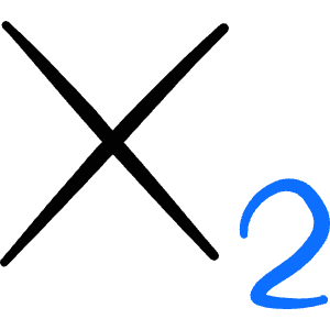 Text Formating Subscript Icon from Freehand Duotone - Free Set