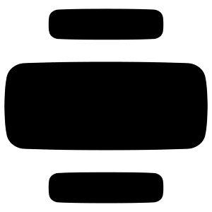 Text Image Center Large Icon from Plump Solid - Free Set