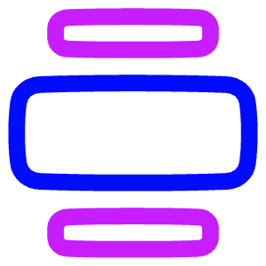 Text Image Center Large Icon from Plump Neon - Free Set