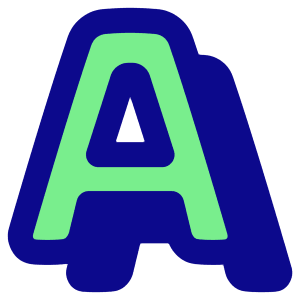 Text Shadow Icon from Plump Pop - Free Set