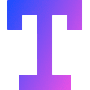 Text Style Icon from Sharp Gradient- Free Set