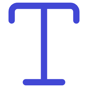 Text Style Icon from Flex Duo - Free Set