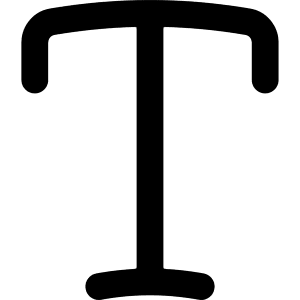 Text Style Icon from Flex Remix - Free Set