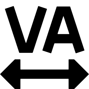 Text Tracking Icon from Sharp Remix - Free Set