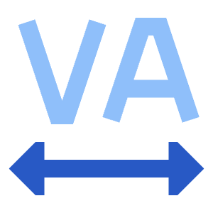 Text Tracking Icon from Sharp Flat - Free Set