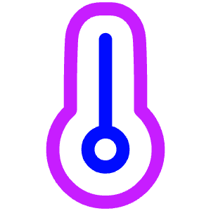 Thermometer Icon from Plump Neon - Free Set