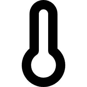 Thermometer Icon from Core Solid - Free Set