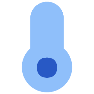 Thermometer Icon from Flex Flat - Free Set