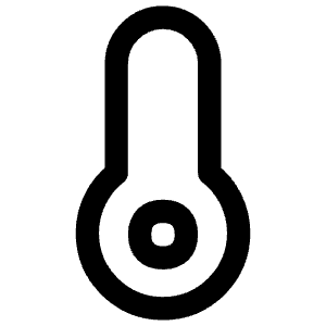 Thermometer Icon from Flex Line - Free Set