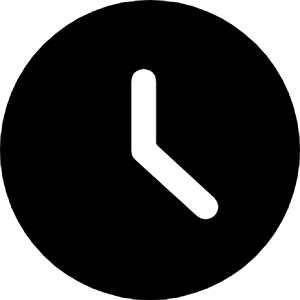 Time Clock Circle Icon from Ultimate Bold - Free Set