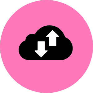 Transfer Cloud Icon from Kameleon Pop - Free Set