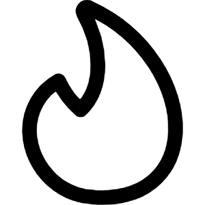 Trending Content Icon from Core Line - Free Set