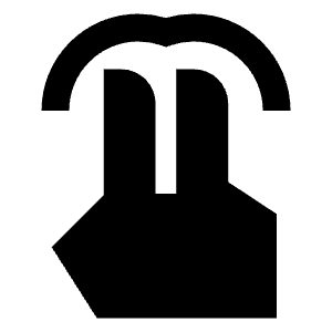 Two Finger Tap Icon from Sharp Solid - Free Set