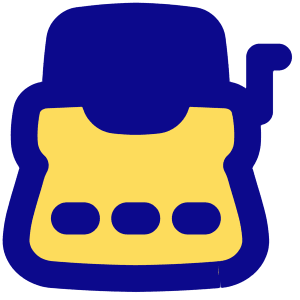 Typewriter Icon from Flex Pop - Free Set