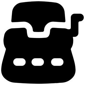 Typewriter Icon from Flex Solid - Free Set