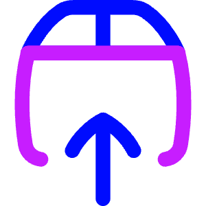 Upload Box 1 Icon from Flex Neon - Free Set