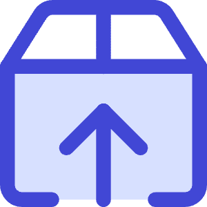 Upload Box 1 Icon from Core Duo - Free Set