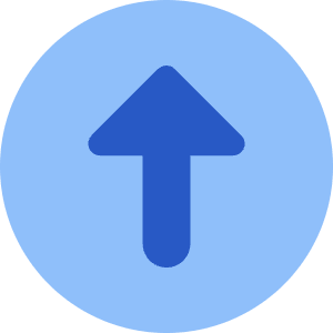 Upload Circle Icon from Core Flat - Free Set