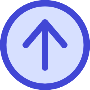 Upload Circle Icon from Core Duo - Free Set