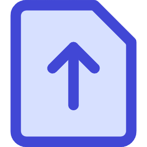 Upload File Icon from Core Duo - Free Set