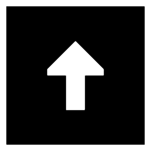 Upload Square Icon from Sharp Solid - Free Set