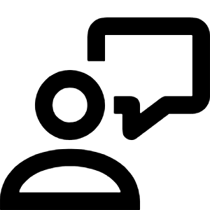 User Chat Icon from Nova Line - Free Set